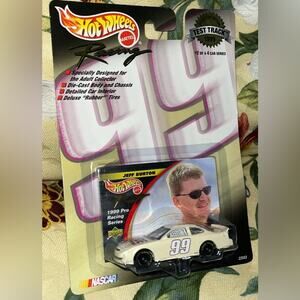 NIB! Hot Wheels Racing Test Track Jeff Burton #99 Ford Taurus